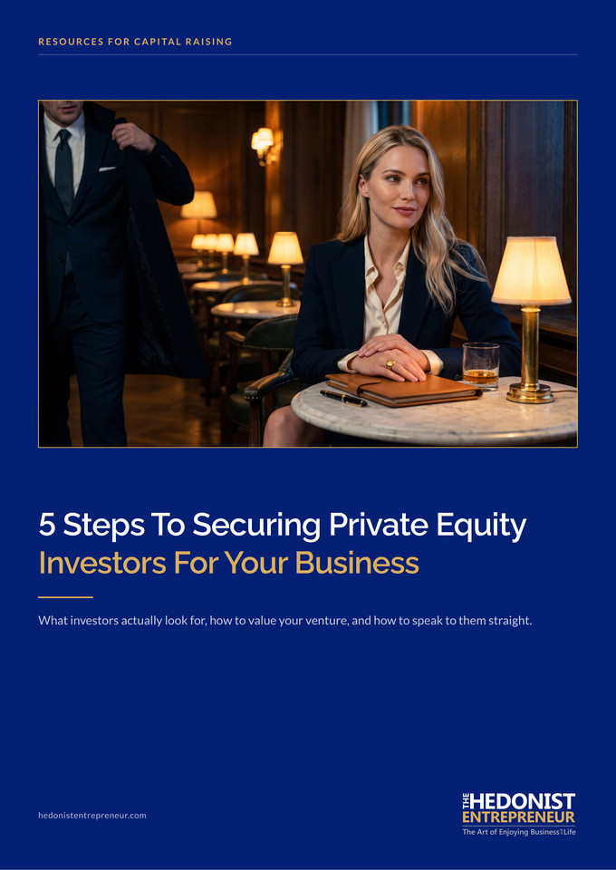 5 Steps to Securing Private Equity for Your Business cover