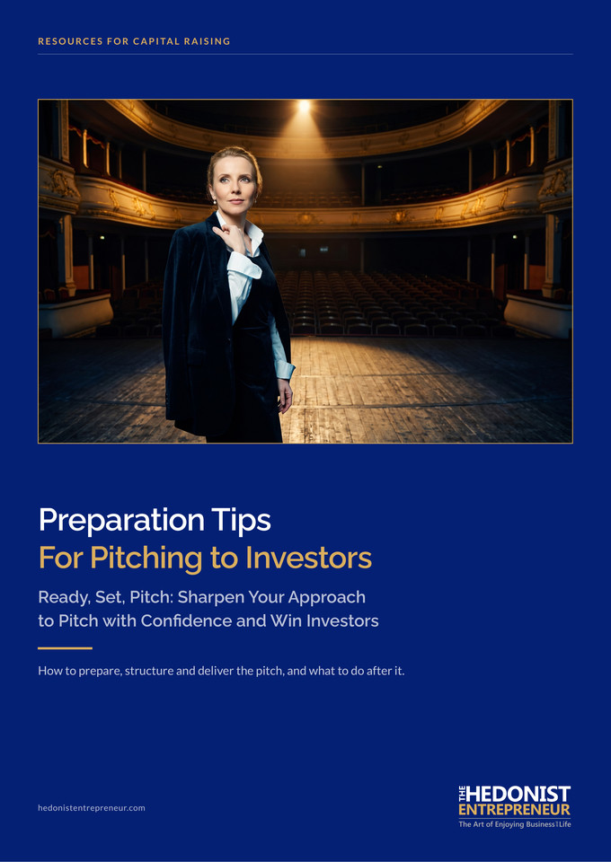 Preparation Tips for Pitching to Investors cover