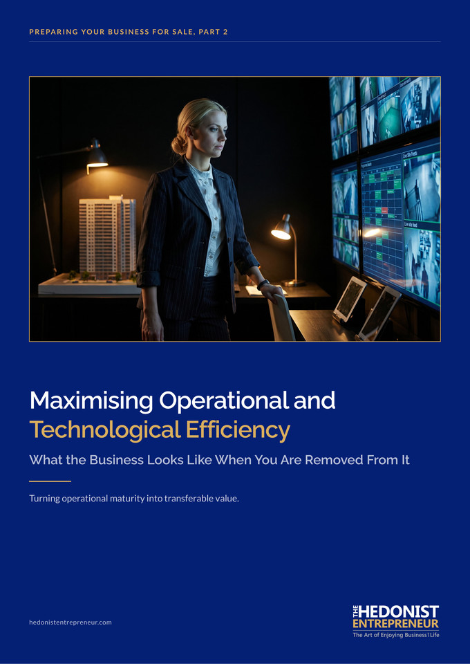 Maximising Operational and Technological Efficiency cover
