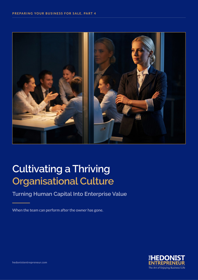 Cultivating a Thriving Organisational Culture cover