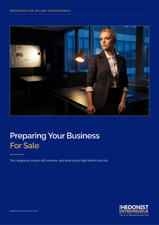Preparing Your Business For Sale Tips cover